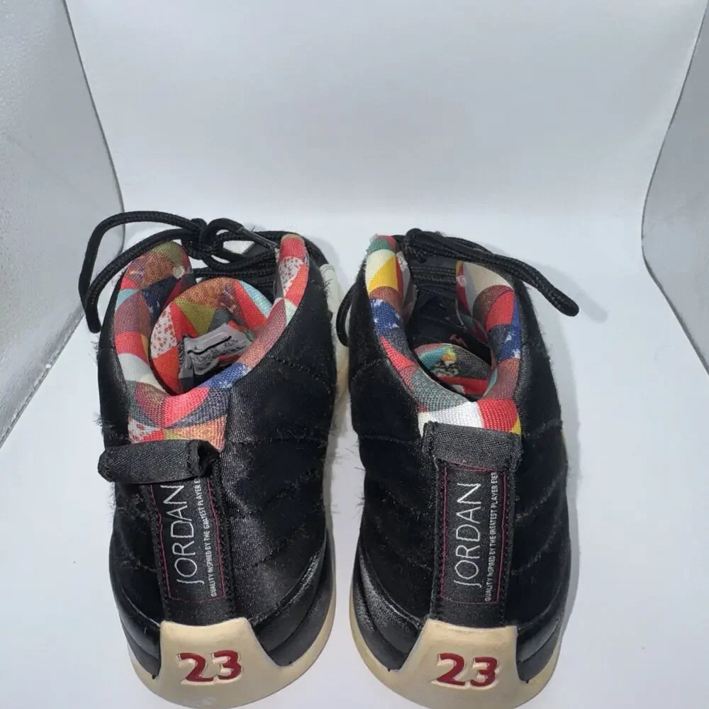 Air Jordan 12 Retro Chinese New Year 2019 Black Gold CI2977-006 Men’s 9.5